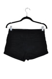 H&M Women Denim Shorts Regular fit in Black - 6