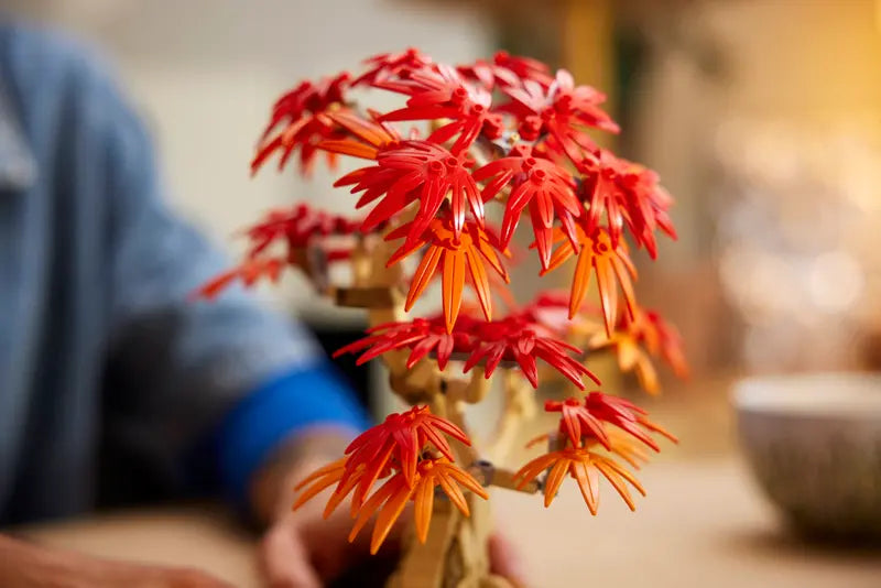 LEGO - 10348 - BOTANICAL COLLECTION - Japanese Red Maple Bonsai Tree - 474pcs