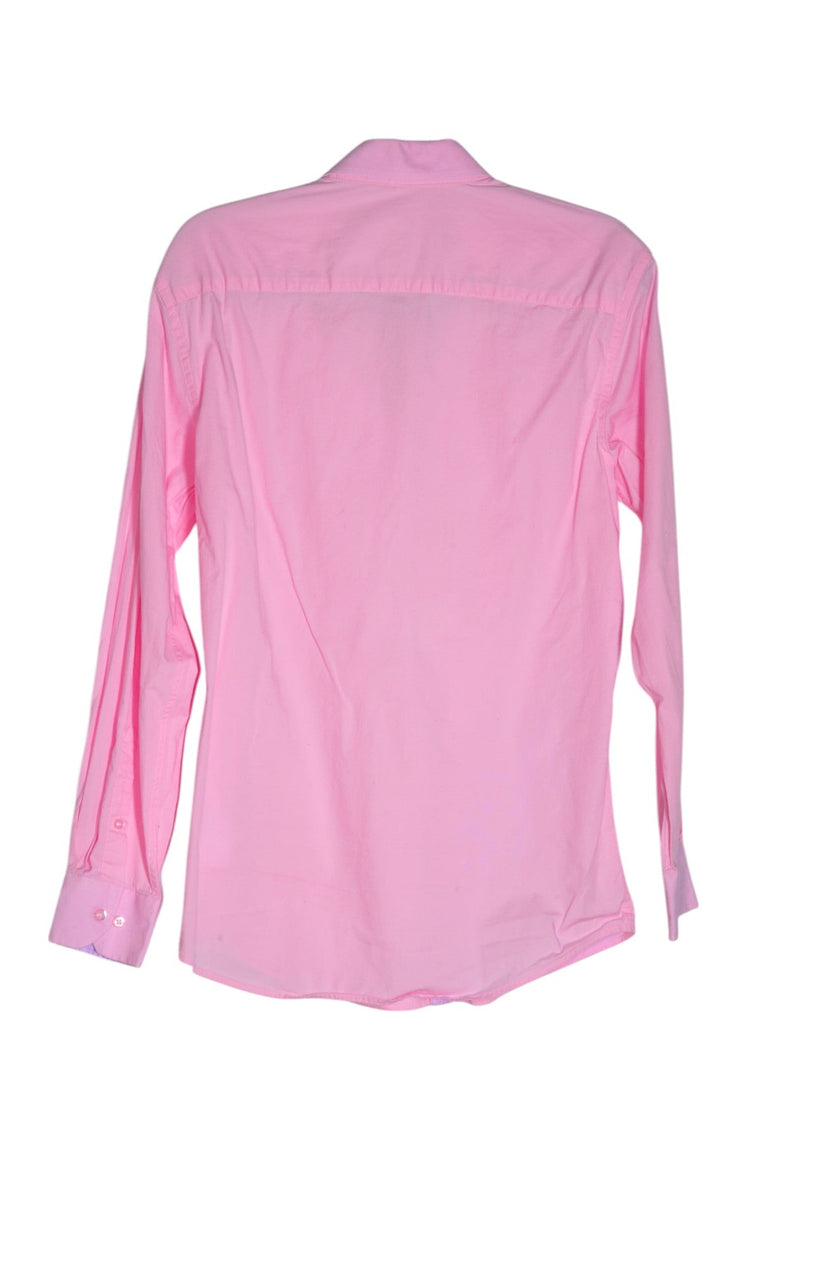 UNBRANDED Women Button Down Tops Regular fit in Pink - S