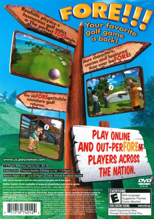 Hot Shots Golf Fore! (occasion)