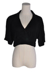 ABERCROMBIE & FITCH Women Crop Tops Regular fit in Black - M