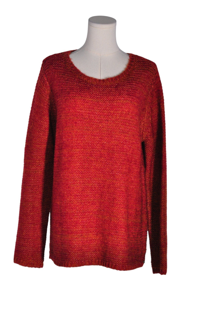 ORB Women Knit Tops Regular fit in Red - M