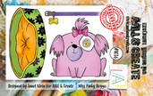 AALL and Create  A7 Stamp Set - 1036 - Miss Pinky Doggo
