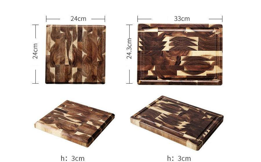 Luxury chopping board  Kitchen Household Parquet Solid Wood Cutting Board