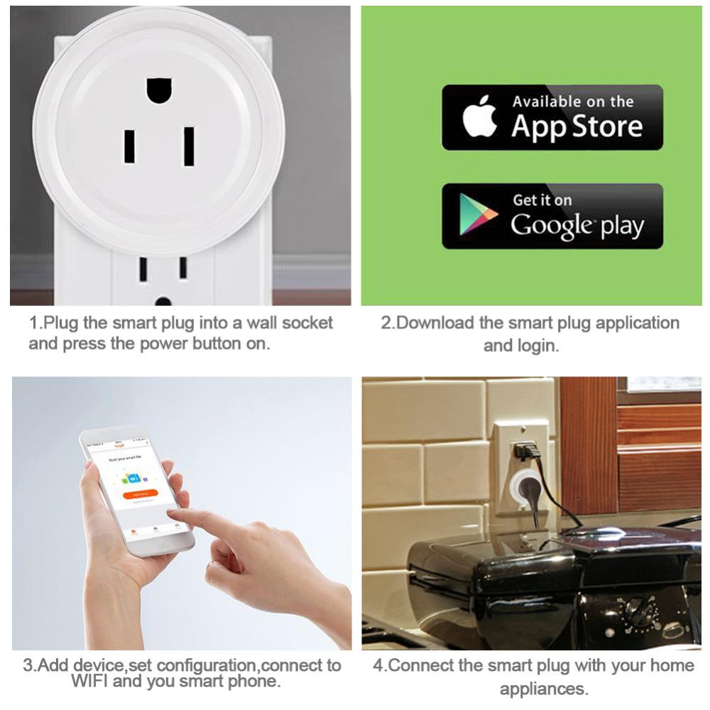WiFi Smart Plug with Alexa and Google Assistant