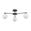 ELTON Black Scandinavian Ceiling Light for Living Room, Bedroom & Hallway