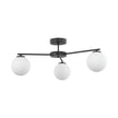 ELTON Black Scandinavian Ceiling Light for Living Room, Bedroom & Hallway