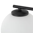 ELTON Black Scandinavian Ceiling Lamp for Living Room, Bedroom & Hallway