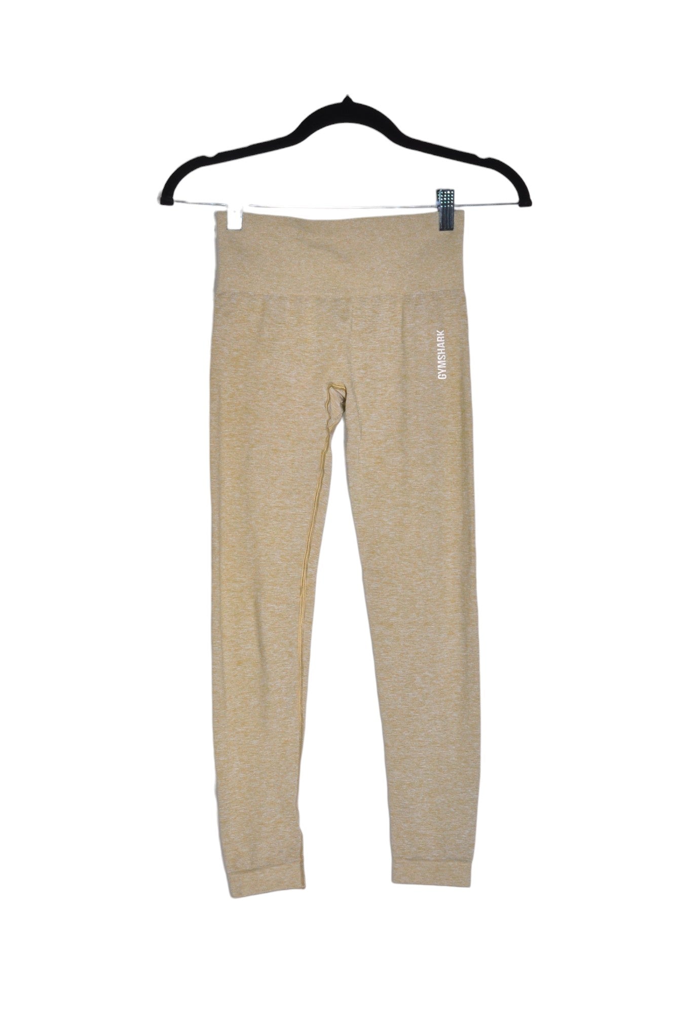 GYMSHARK Women Activewear Leggings Regular fit in Beige - XS