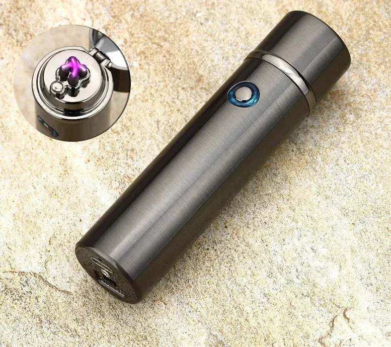 Electric USB Lighter Smokeless Windproof Cigarette Cigar Lighters