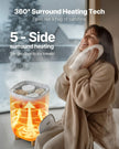 VEVOR 35L Large Towel Warmer Bucket with LED Screen Drying Fuction & Timer White