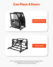 VEVOR 4 Doors Jeep Door Storage Cart for Jeep Wrangler JK JKU JL Gladiator