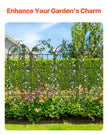 VEVOR 4 Packs Metal Garden Trellis for Climbing Plant Support 71x20 in Rustproof