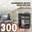 VEVOR 12U AV Rack Stand 500 lbs Capacity Network Stereo Recording Studio Rack