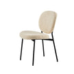 Sashi Dining Chair - Linen Boucle'