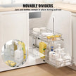 VEVOR 2-Tier Wire Pull Out Cabinet Under Sink Organizer 12