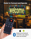 VEVOR 40x18in Programmable LED Sign Digital Scrolling Display Board P6 Fullcolor