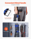 Portable Socket Organizer Set 2PCS 160 Clips Steel Socket Tray Metric/SAE