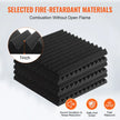 VEVOR Acoustic Foam Panels 52 Pack 12 x 12 x 1 in for Studio Wall and Ceiling