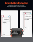 VEVOR 12V 40A DC to DC Charger Battery Charger 500W for Lead-Acid Lithium AGM