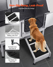VEVOR 50 Inch Dog Grooming Bath Tub Stainless Steel w Ramp Water Filter