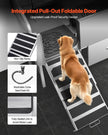 VEVOR 61 Inch Dog Grooming Bath Tub Stainless Steel w Ramp Water Filter Left