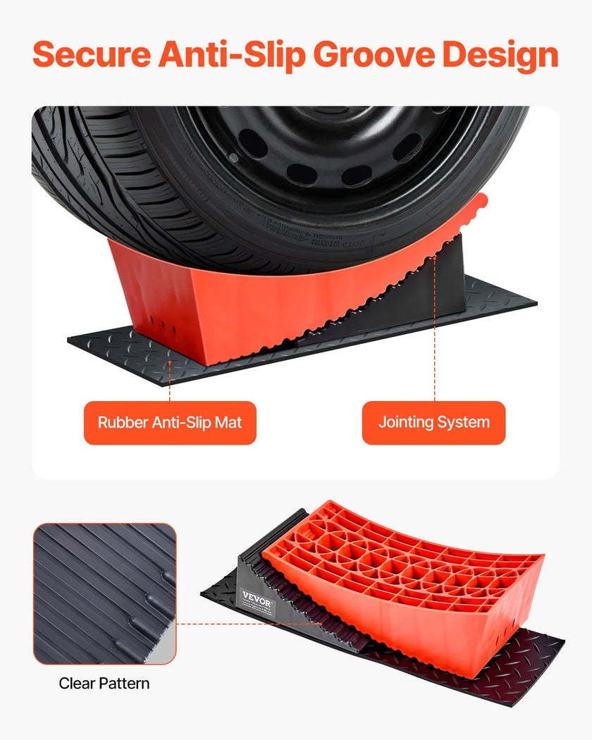 Camper Levelers 2 Packs RV Leveling Blocks 8818.5 lbs 4