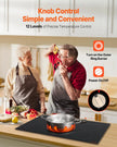 VEVOR 9200W 5 Burner Induction Cooktop Electric Countertop Burner Knob Control