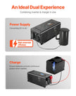 VEVOR 3000W Pure Sine Wave Inverter Charger DC 24V to AC 120V Power Inverter