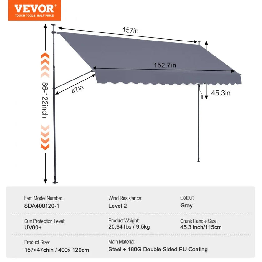 VEVOR 157x47