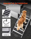 VEVOR 61 Inch Dog Grooming Bath Tub Stainless Steel w Ramp Water Filter