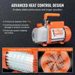 VEVOR 1/5 HP Single Stage Vacuum Pump, 3.5 CFM, 120V AC Air Conditioning Conditioner Vacuum Pump, 1/4