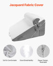 VEVOR Orthopedic Bed Wedge Pillow 3 Pcs Adjustable for Back Leg Neck Sleep GERD