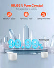 2PCS Crystal Singing Bowls 8