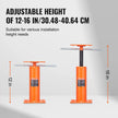 VEVOR 2PCS Adjustable Floor Jack Post House Floor Leveling Lift 12