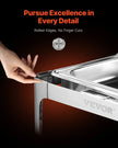 VEVOR 9Qt Rectangle Roll Top Chafing Dish Set with Full-Size Pan Stainless Steel