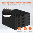 VEVOR Acoustic Foam Panels 50 Pack 12 x 12 x 2 in for Studio Wall and Ceiling