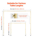 VEVOR Over The Table Rod Stand with Clamps 28