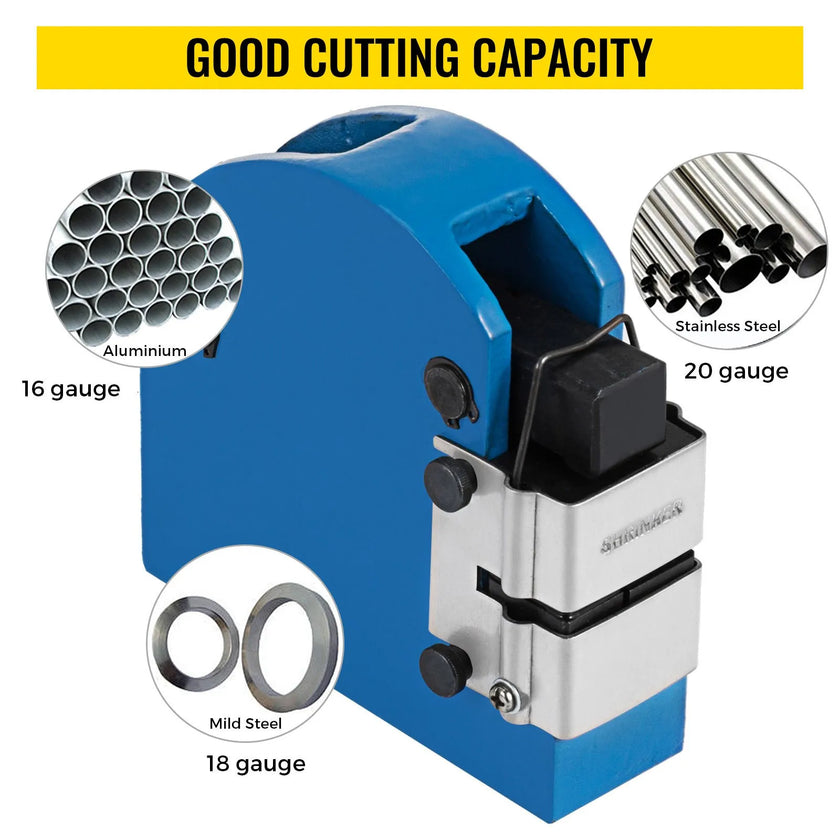 VEVOR 2-in-1 Sheet Metal Shrinker and Stretcher Set,18 Gauge Mild Steel 16 Gauge Aluminum Sheet Metal Bender Shrinker Stretcher Set,Solid Construction Manual Expansion Machine