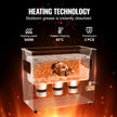 VEVOR 6L Ultra Sonic Cleaner Cleaning Machine with Basket Heater and Timer 180W