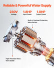 VEVOR 1HP Deep Well Submersible Pump Stainless Steel Pump 230V 31.7 GPM 207 ft