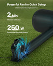 VEVOR 20 ft Inflatable Movie Screen 16:9 600D Movie Projector with Portable Bag