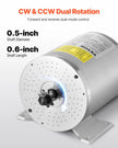 VEVOR 3000W Electric Brushless DC Motor Kit 72V 4900rpm with Speed Controller