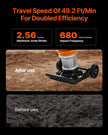 VEVOR 6.5 HP 196 cc Fuel Power Jumping Jack Vibratory Rammer Tamper Compactor