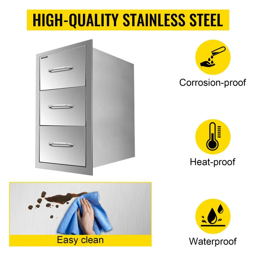 VEVOR Outdoor Kitchen Drawers 16\