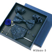 8-Piece Men's Formal Wear Gift Box Set – Bow Tie, Pocket Square, Cufflinks & Tie Clip | Canada & USA
