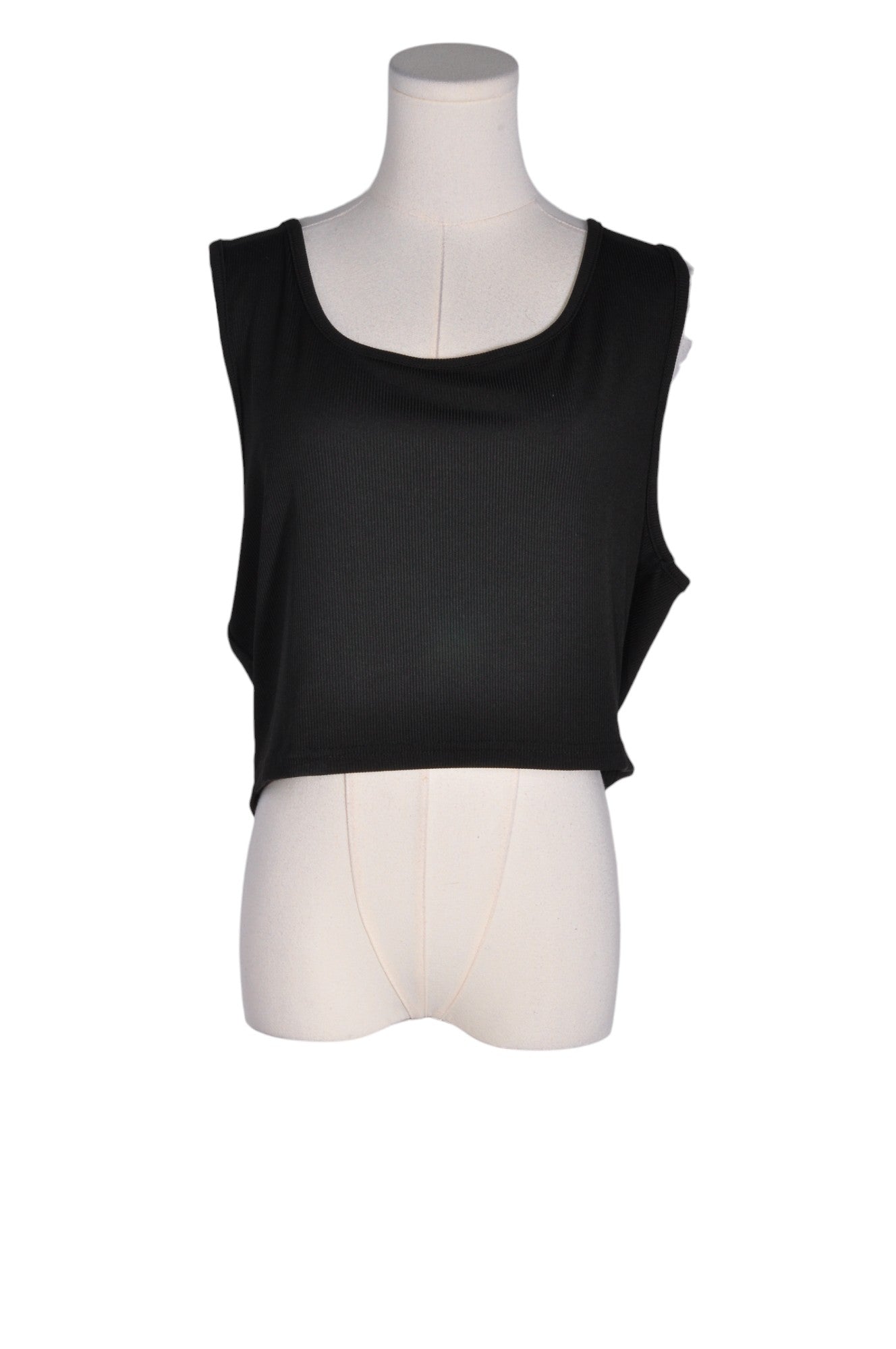SHEIN Women Crop Tops Regular fit in Black - 3XL