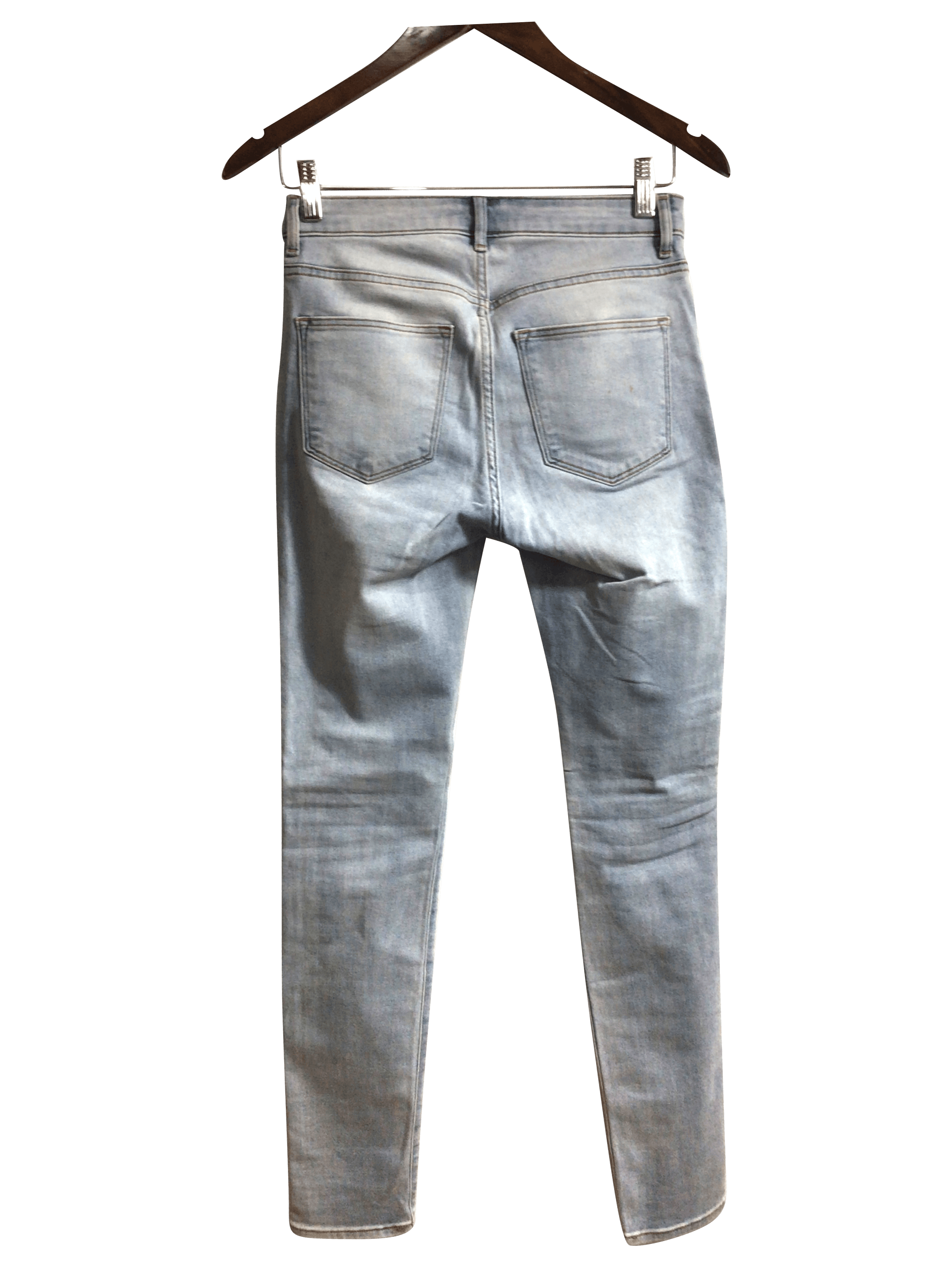 H&M Women Straight-Legged Jeans Regular fit in Blue - 6