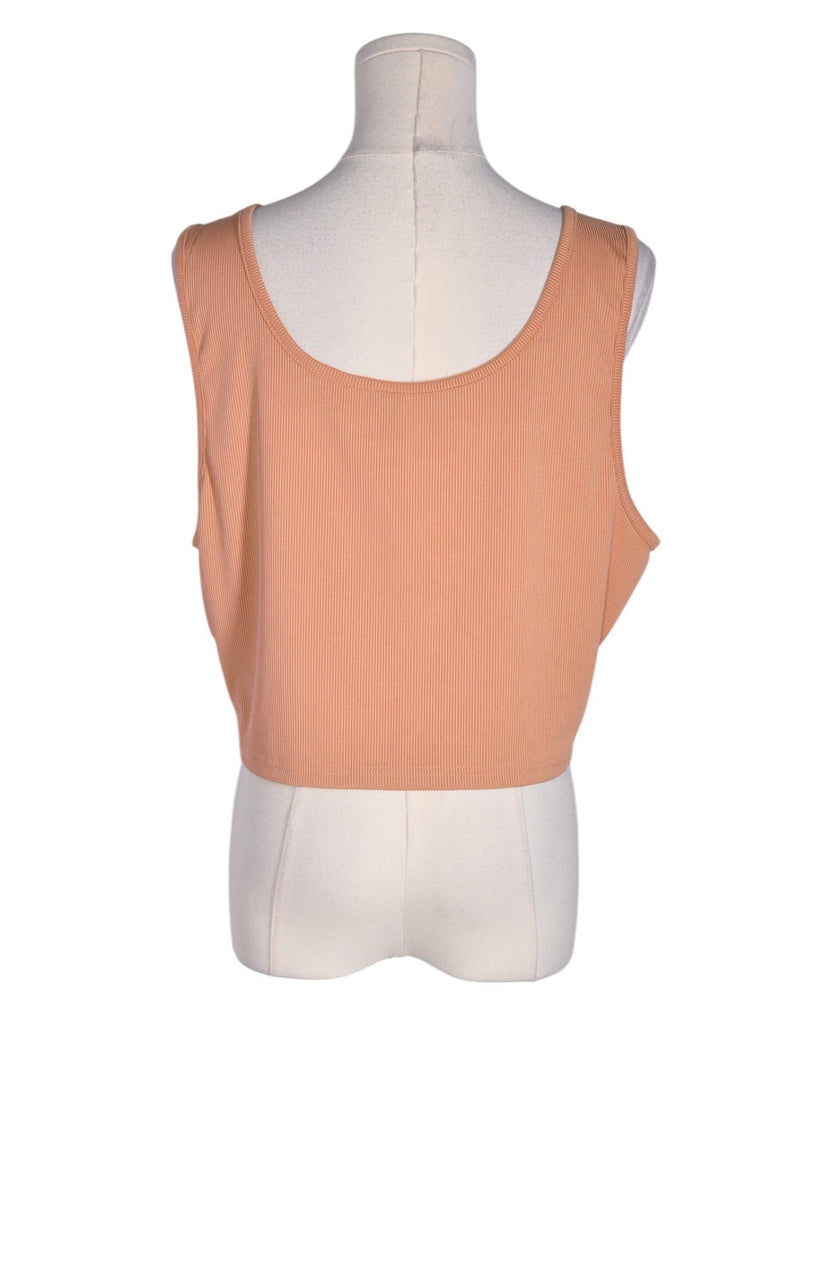 SHEIN Women Crop Tops Regular fit in Beige - 3XL