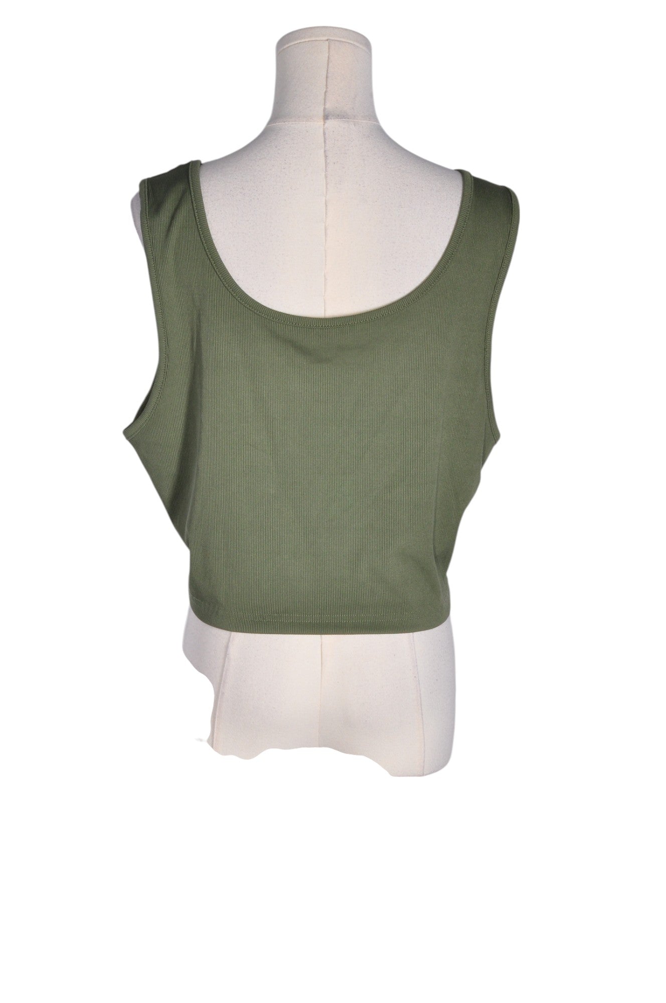 SHEIN Women Crop Tops Regular fit in Green - 3X
